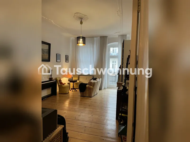 Tauschwohnung: Wunderschöne Altbau 2-Zimmer WHG mit Garten gegen 3+ Zimmer — photo 1